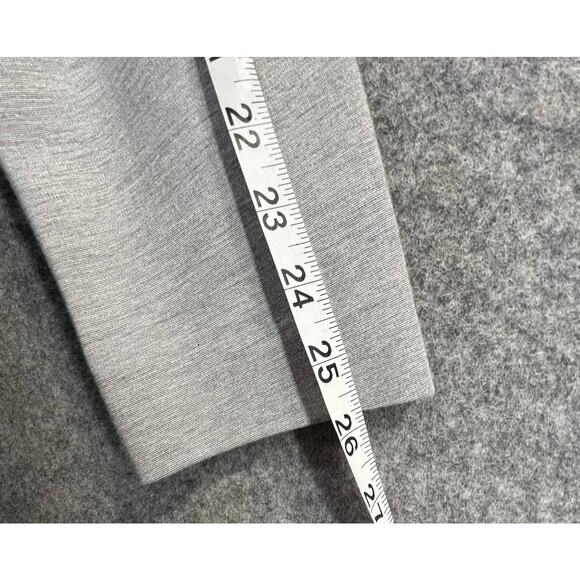 Joan Vass New York Statement Cardigan Duster L Gray Black Colorblock Open Front - Picture 11 of 14